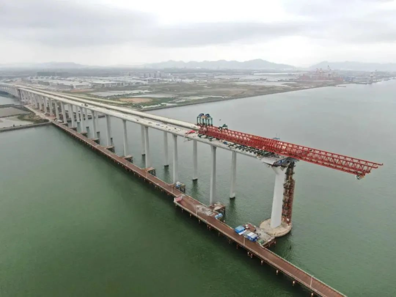 黄茅海大桥最新消息图片