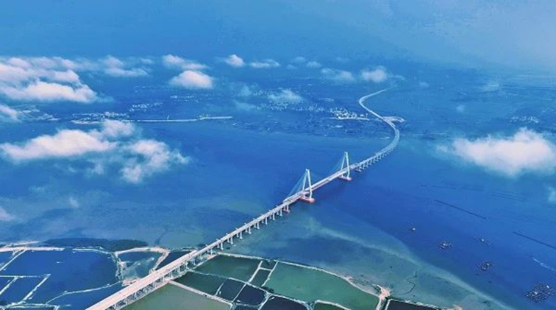 湛江环城高速公路南三岛大桥。图源：中国交通报