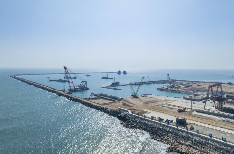 揭阳港惠来沿海港区港口码头项目建设如火如荼