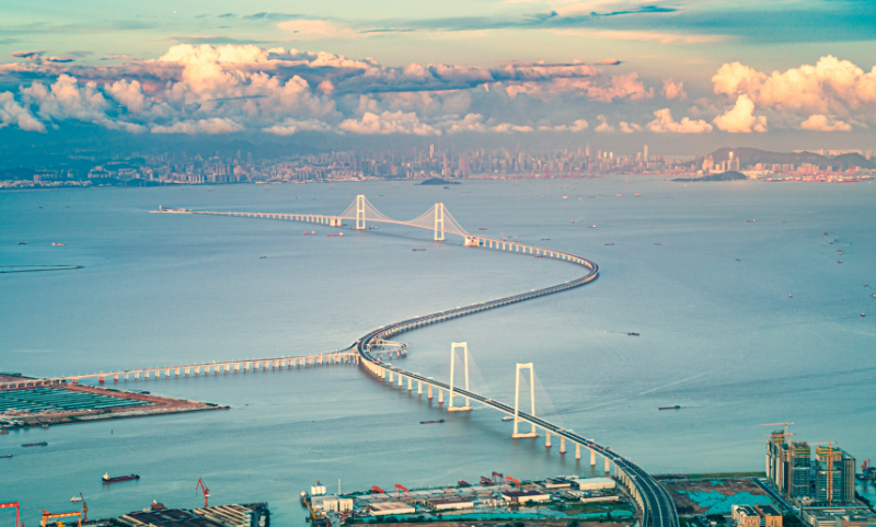 深中通道。图源:深中通道发布