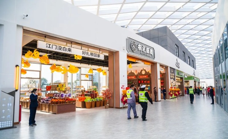 服务区融合岭南特色文旅元素